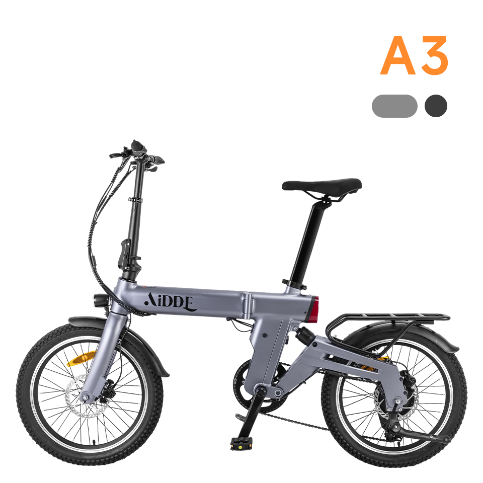 よんよん AiDDE A3 電動自転車 最大走行距離130㎞ AiDDE 電動アシスト自転車 A3